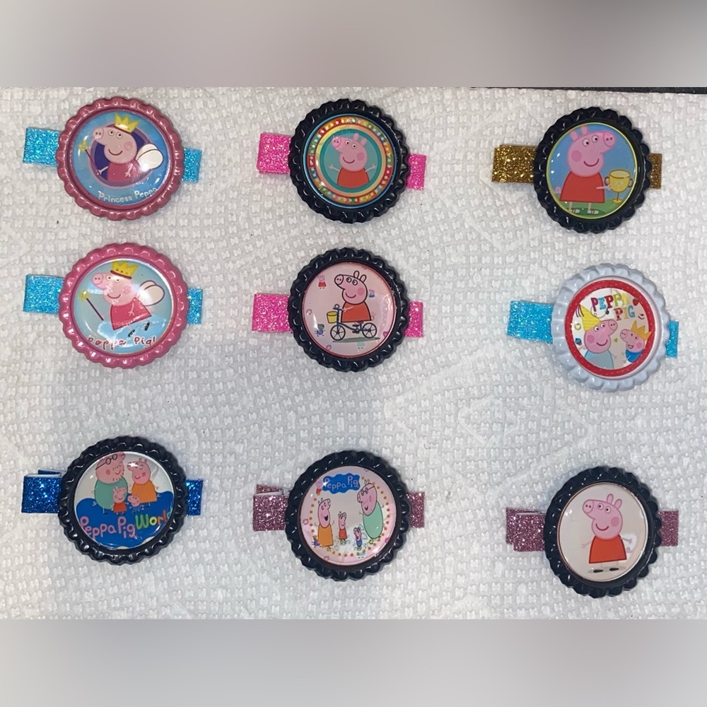 $5 each or 3 for $9
Handmade Hair Clips: Message Me What U R Interested In….. - Picture 12 of 15